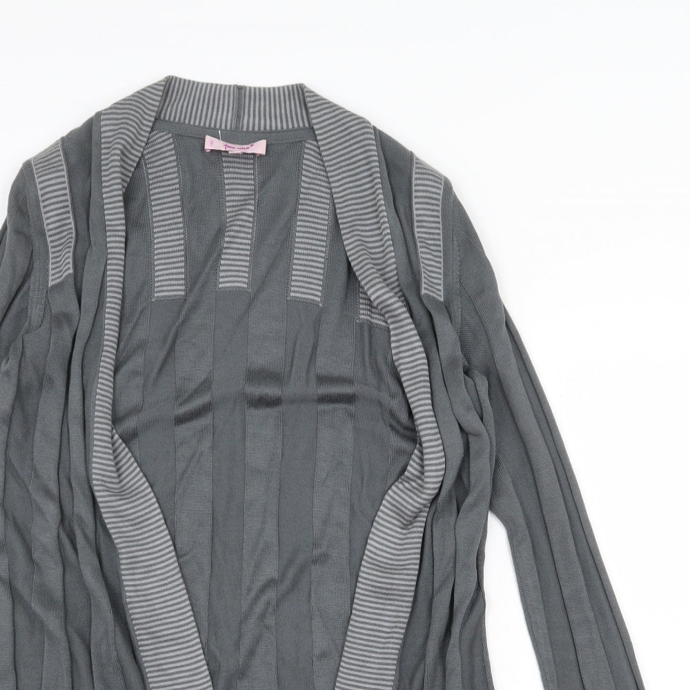 Womens UK Size 10 Marks and Spencer Grey Cardigan Jumper