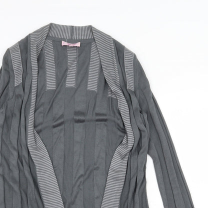 Womens UK Size 10 Marks and Spencer Grey Cardigan Jumper