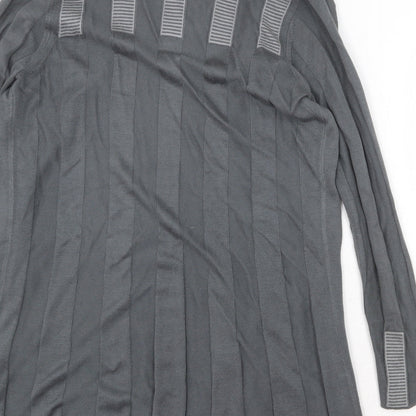 Womens UK Size 10 Marks and Spencer Grey Cardigan Jumper
