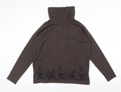 Womens UK Size 12 NEXT Brown Pullover Sweatshirt