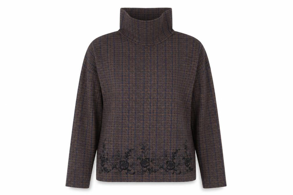 Womens UK Size 12 NEXT Brown Pullover Sweatshirt