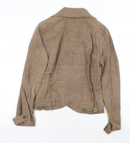 Womens UK Size 12 Marks and Spencer Brown Jacket