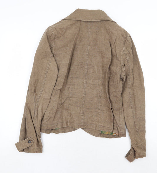 Womens UK Size 12 Marks and Spencer Brown Jacket