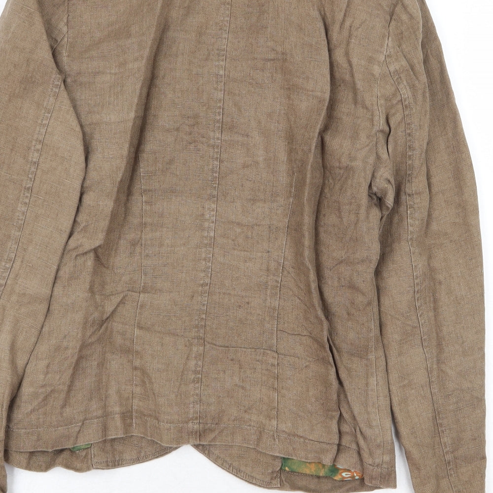 Womens UK Size 12 Marks and Spencer Brown Jacket