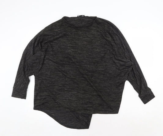 Womens UK Size M New Look Grey Pullover Jumper