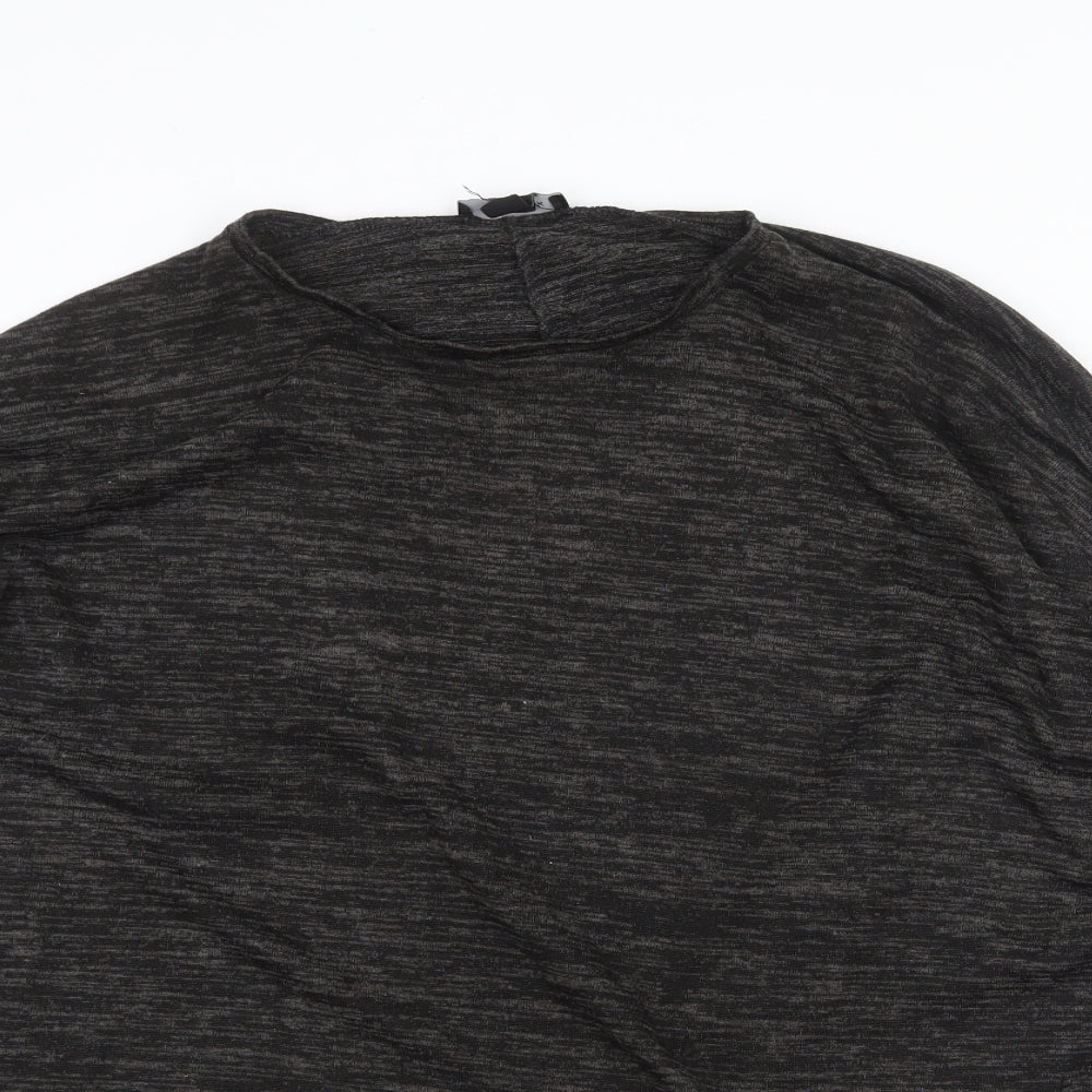 Womens UK Size M New Look Grey Pullover Jumper