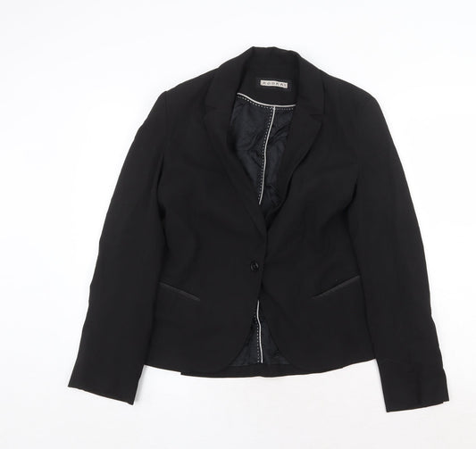 Womens UK Size 10 Kookai Black Jacket