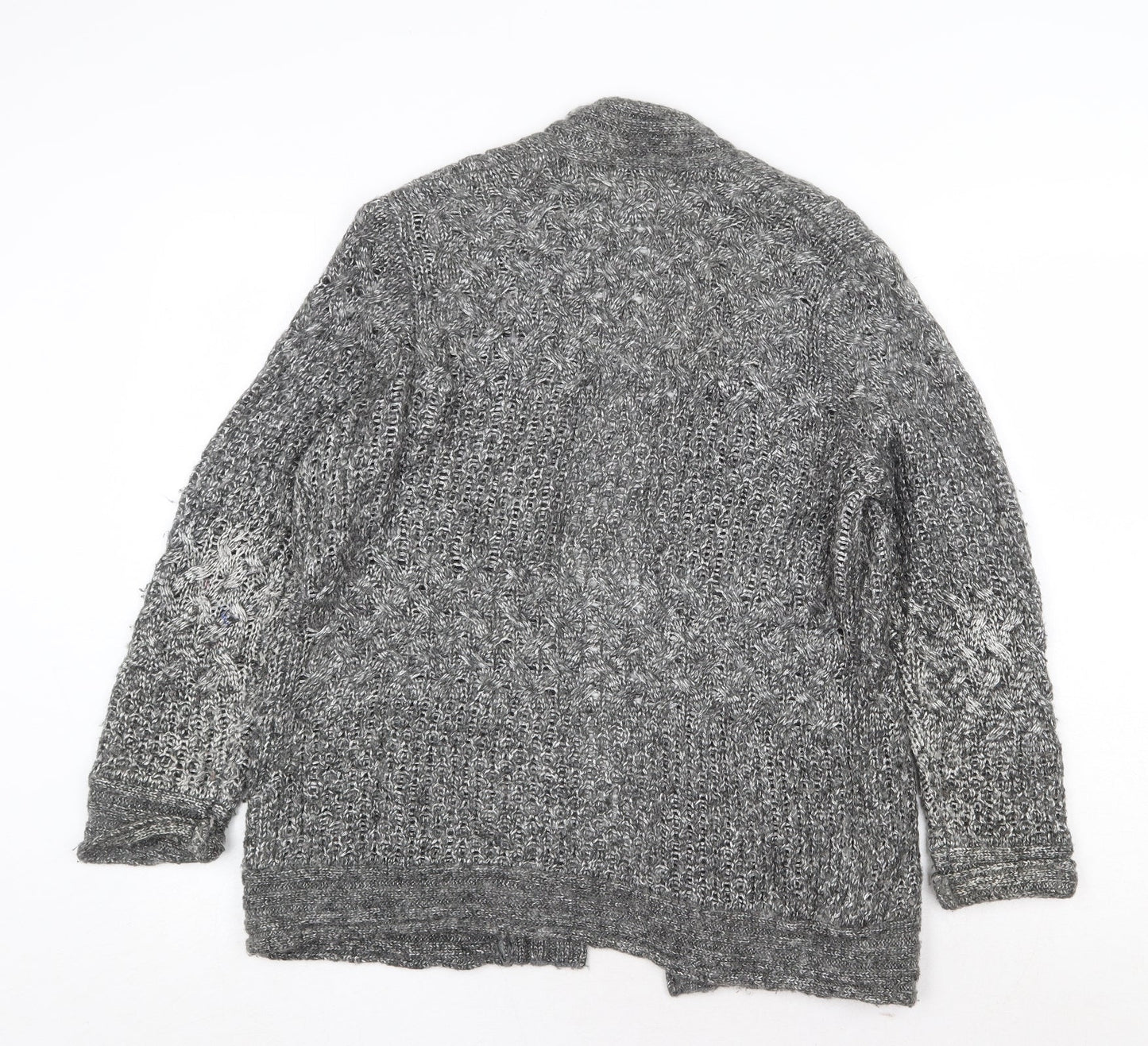 Womens UK Size M CC Grey Cardigan Jumper