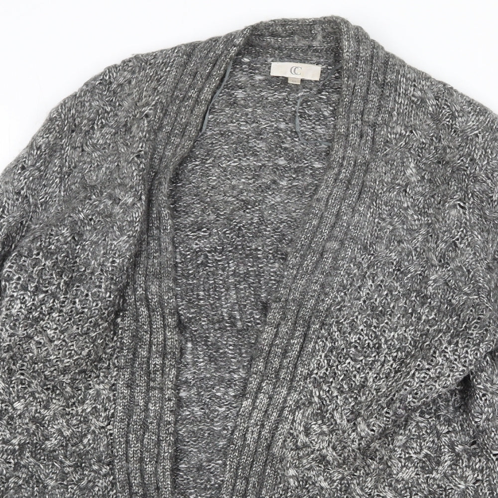Womens UK Size M CC Grey Cardigan Jumper