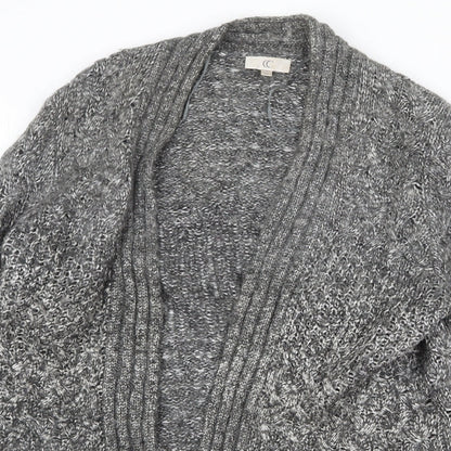 Womens UK Size M CC Grey Cardigan Jumper