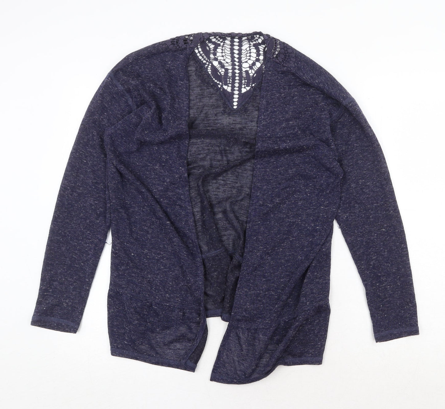 Womens UK Size 12 Marks and Spencer Blue Cardigan Jumper