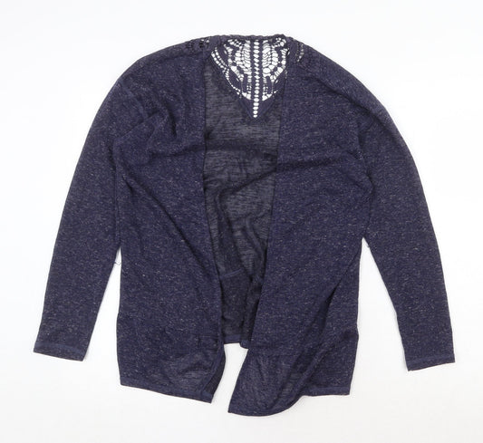 Womens UK Size 12 Marks and Spencer Blue Cardigan Jumper