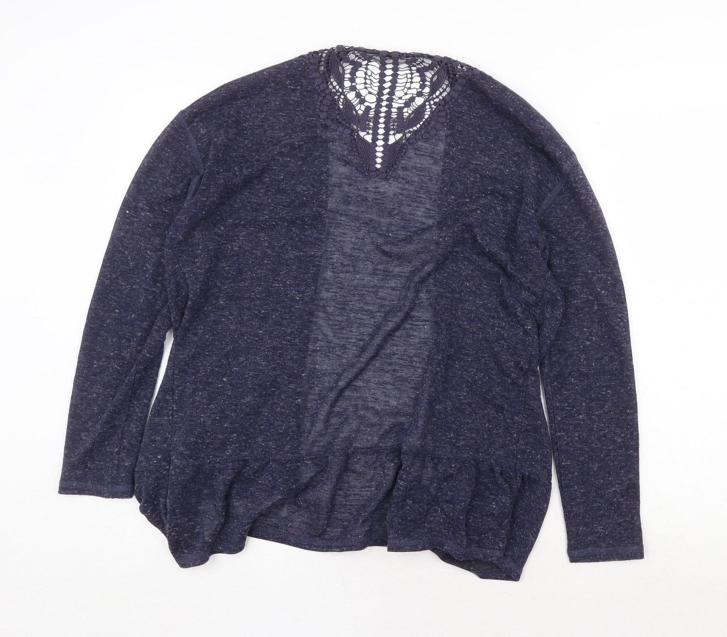 Womens UK Size 12 Marks and Spencer Blue Cardigan Jumper