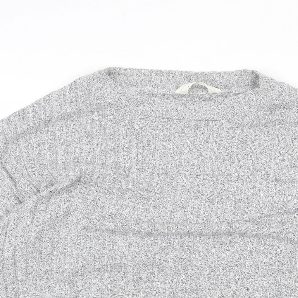 Womens UK Size 10 Marks and Spencer Grey Pullover Jumper