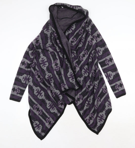 Womens UK Size XS H&M Purple Cardigan Jumper