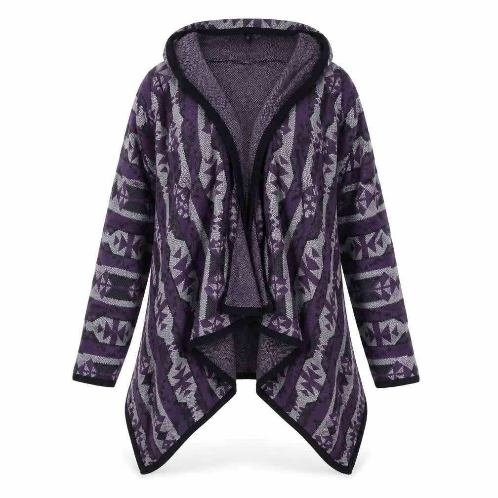 Womens UK Size XS H&M Purple Cardigan Jumper