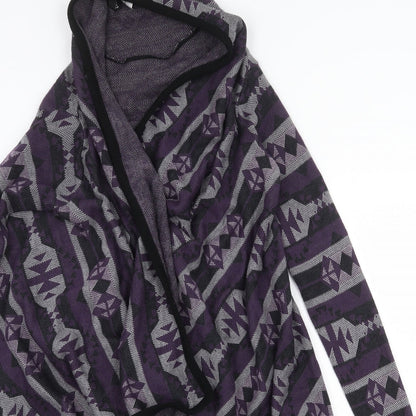 Womens UK Size XS H&M Purple Cardigan Jumper