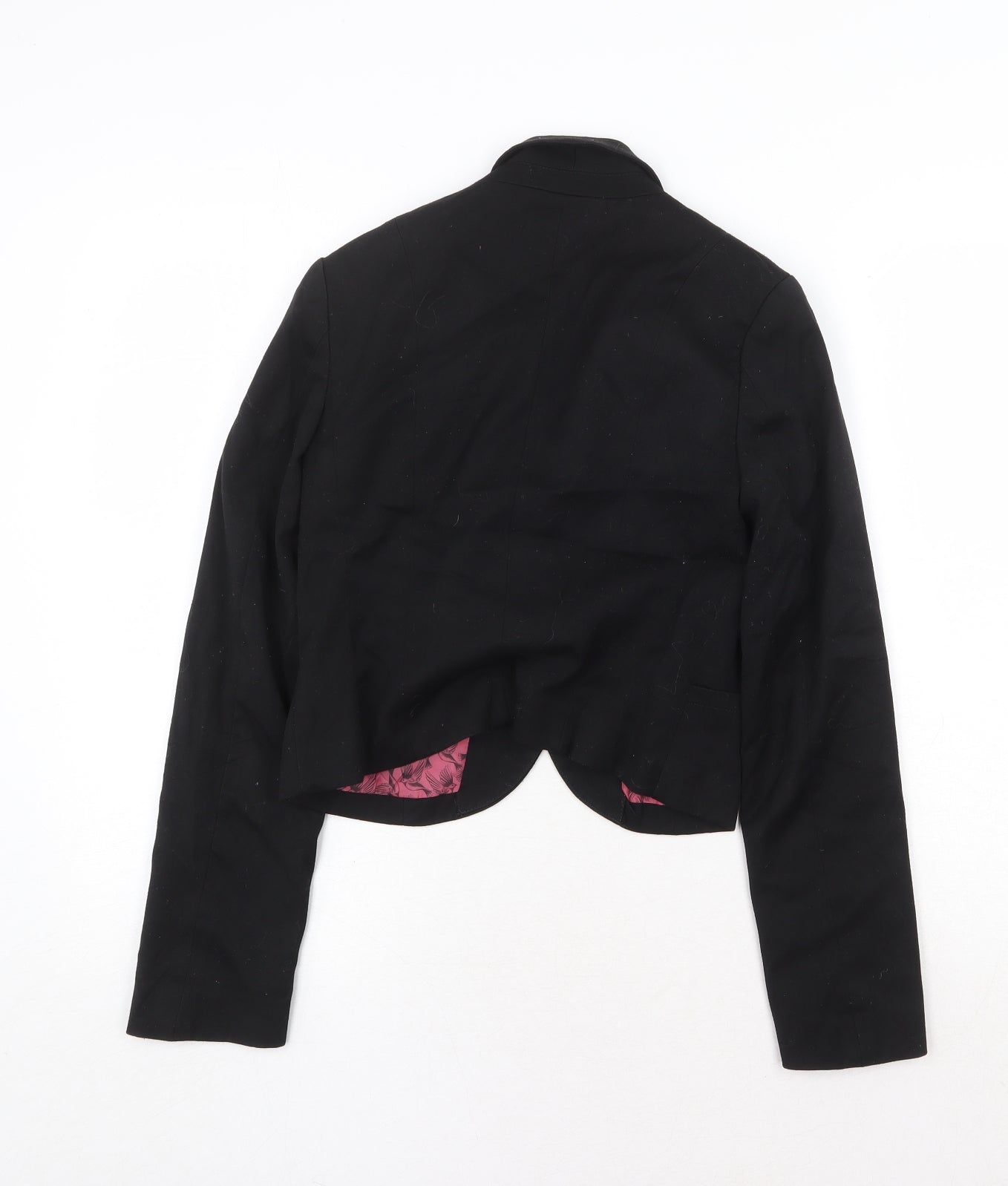 Womens UK Size 8 H&M Black Jacket