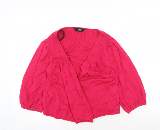 Womens UK Size 14 Dorothy Perkins Pink Cardigan Jumper