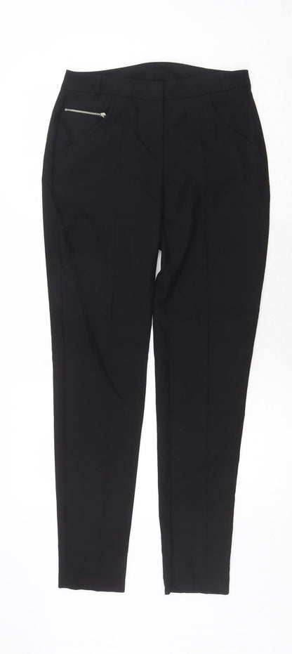 Womens UK Size 8 Select Regular Fit  Black Trousers