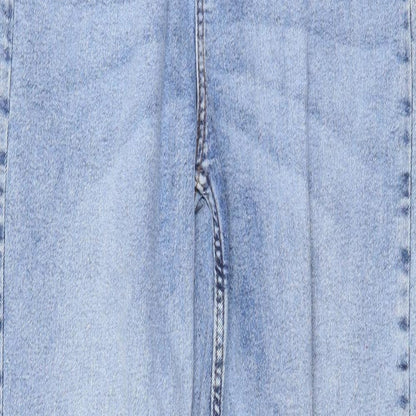 Womens UK Size XS Pieces Regular Fit Skinny Blue Jeans
