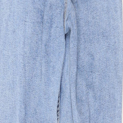 Womens UK Size XS Pieces Regular Fit Skinny Blue Jeans