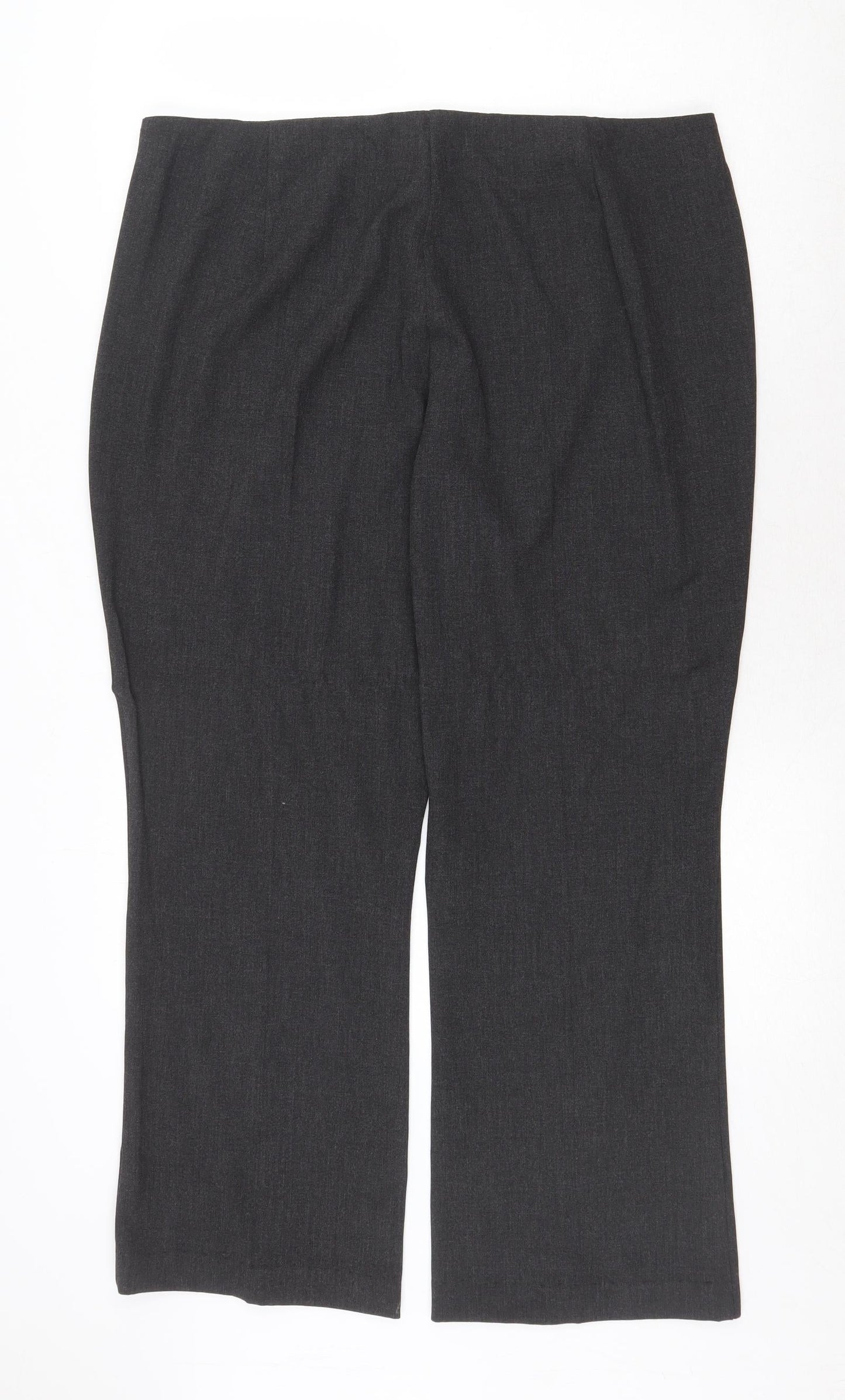 Womens UK Size 20 Marks and Spencer Regular Fit  Grey Trousers