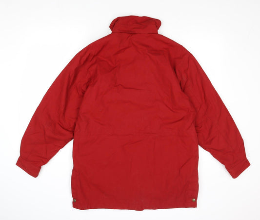 Womens UK Size 6 Lands' End Red Jacket