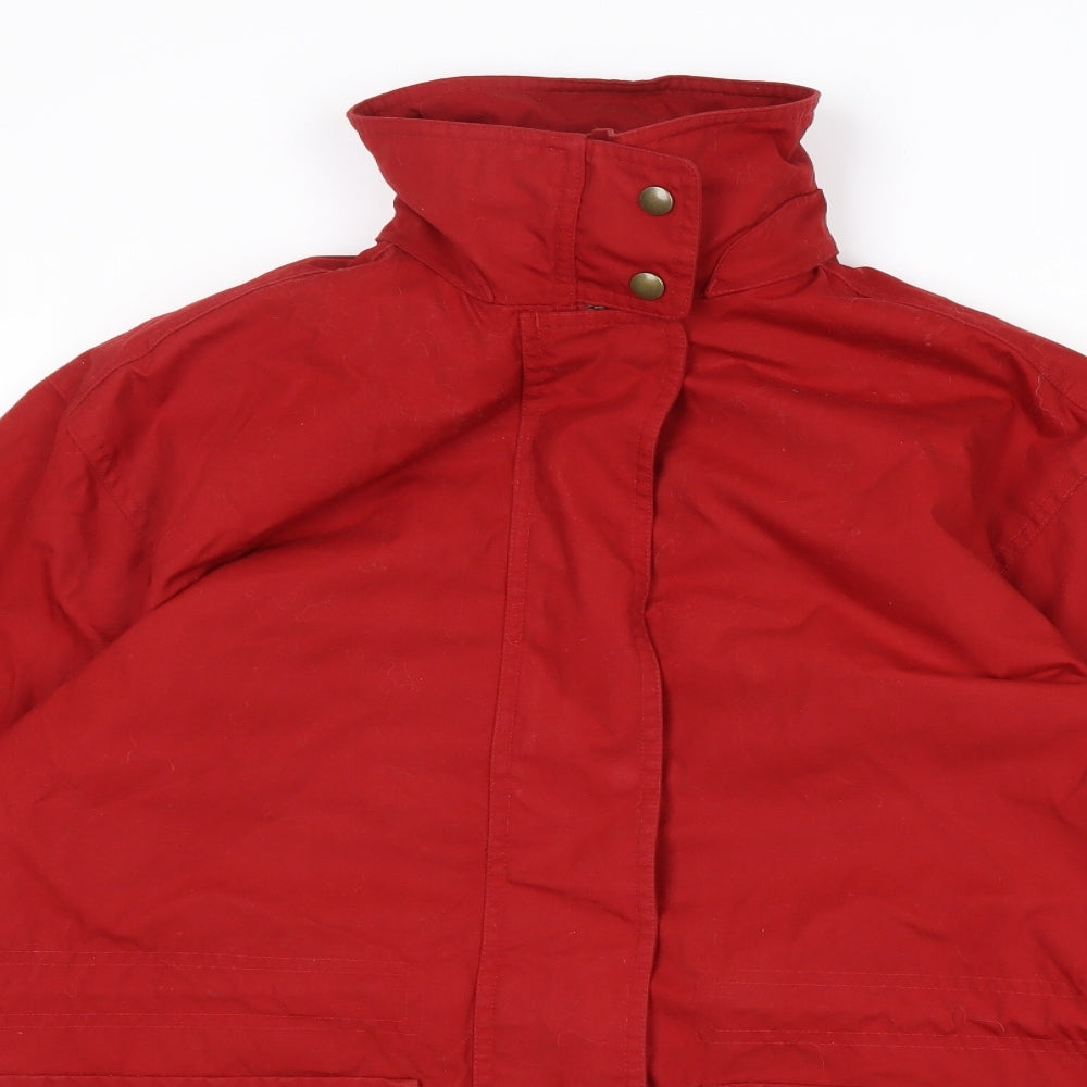 Womens UK Size 6 Lands' End Red Jacket