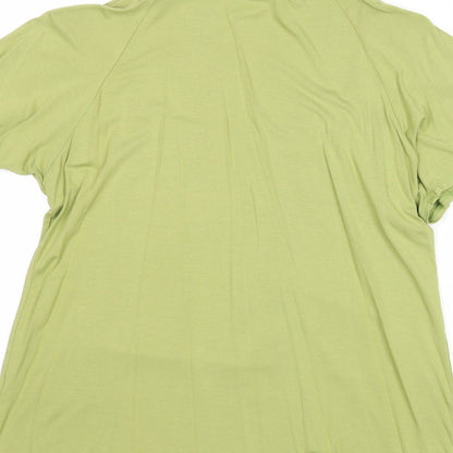 Womens UK Size 16 BHS Green Basic Blouse