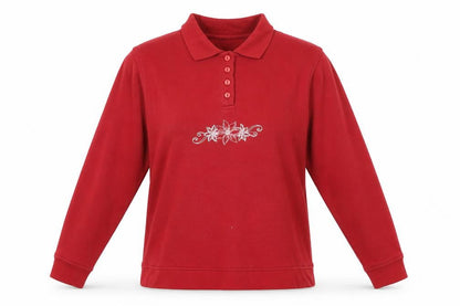 Womens UK Size M EWM Red Pullover Sweatshirt