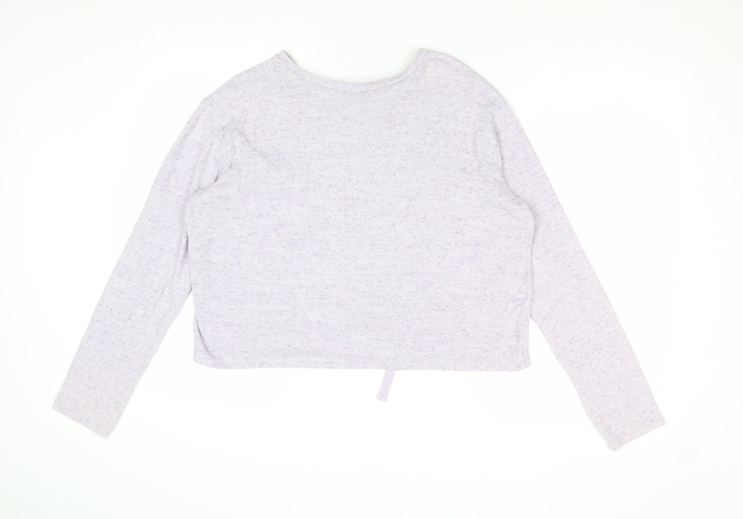 Womens UK Size M New Look Purple Pullover Jumper