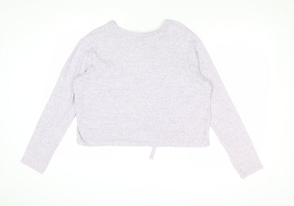 Womens UK Size M New Look Purple Pullover Jumper