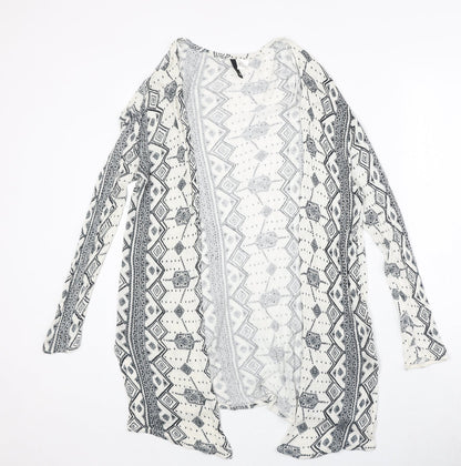 Womens UK Size S H&M Ivory Cardigan Jumper