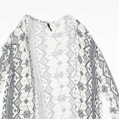 Womens UK Size S H&M Ivory Cardigan Jumper
