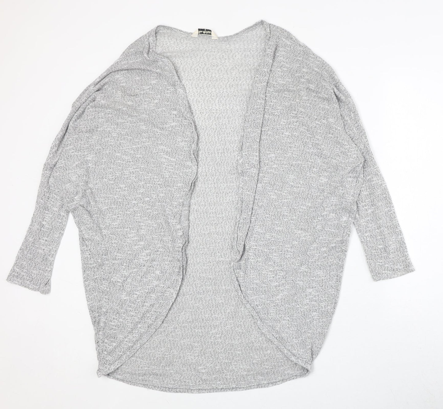 Womens UK Size 10 Miss Selfridge Grey Cardigan Jumper