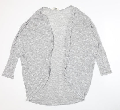 Womens UK Size 10 Miss Selfridge Grey Cardigan Jumper