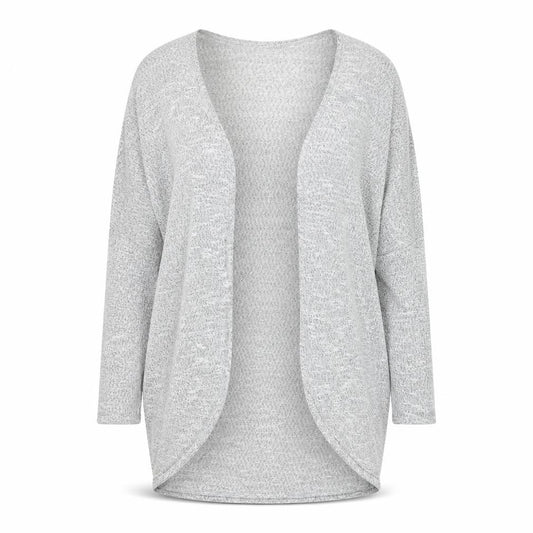 Womens UK Size 10 Miss Selfridge Grey Cardigan Jumper