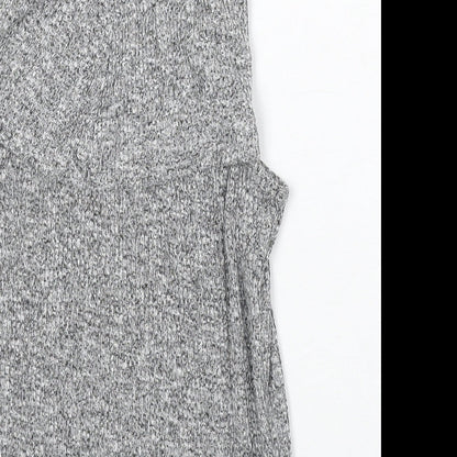 Womens UK Size 10 River Island Green Basic Tank