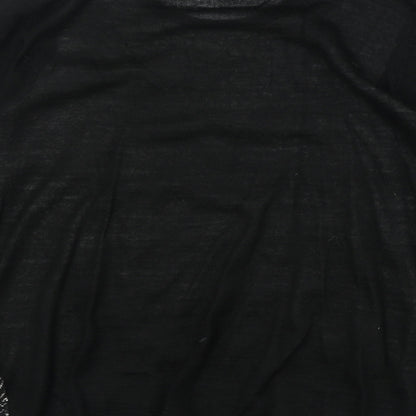 Womens UK Size 12 Monsoon Black Pullover Jumper