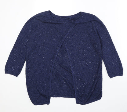 Womens UK Size S Monsoon Blue Pullover Jumper