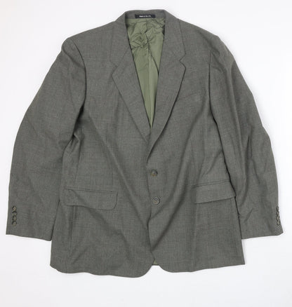 Mens UK Size 44 Marks and Spencer Regular Grey Suit Jacket