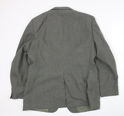 Mens UK Size 44 Marks and Spencer Regular Grey Suit Jacket