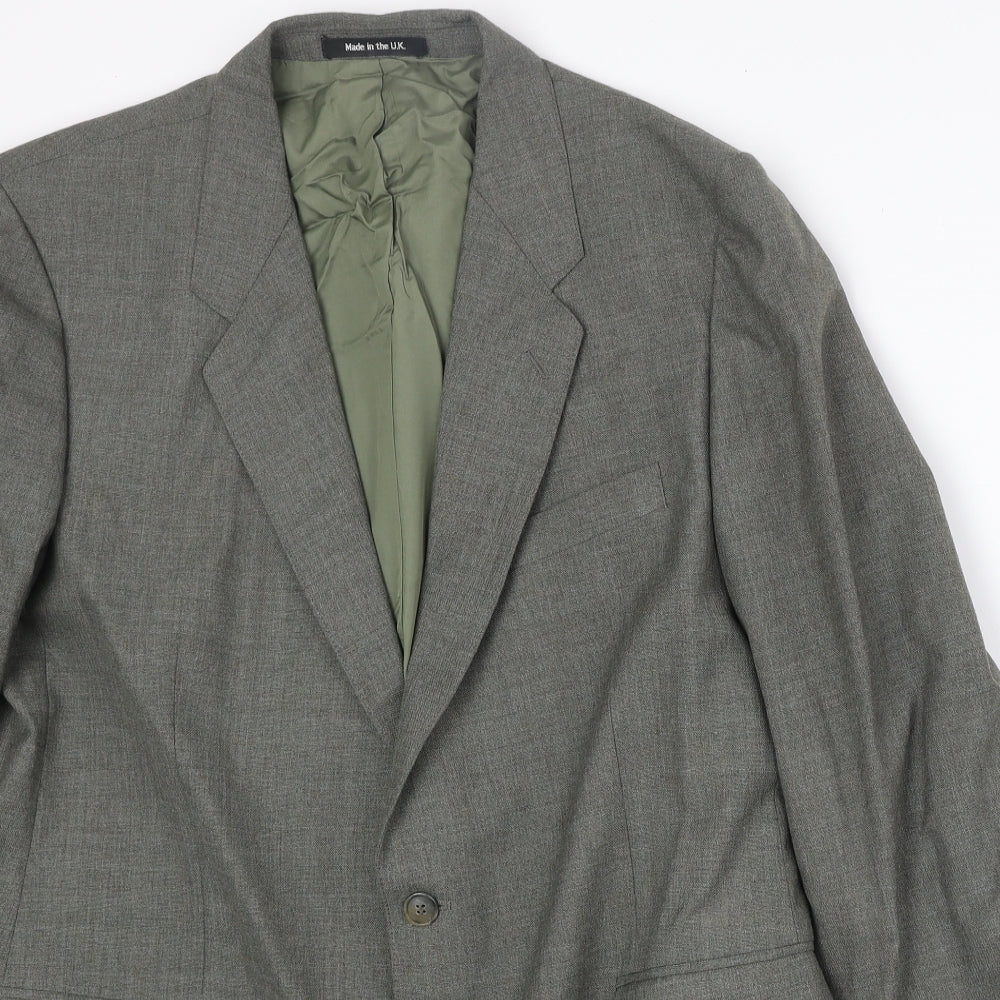 Mens UK Size 44 Marks and Spencer Regular Grey Suit Jacket
