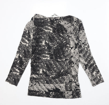 Womens UK Size 8 RJR.John Rocha Black Basic Blouse