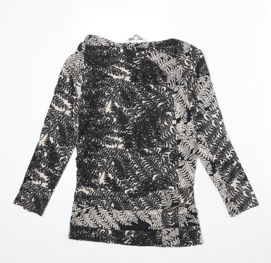 Womens UK Size 8 RJR.John Rocha Black Basic Blouse
