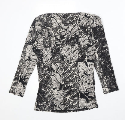 Womens UK Size 8 RJR.John Rocha Black Basic Blouse