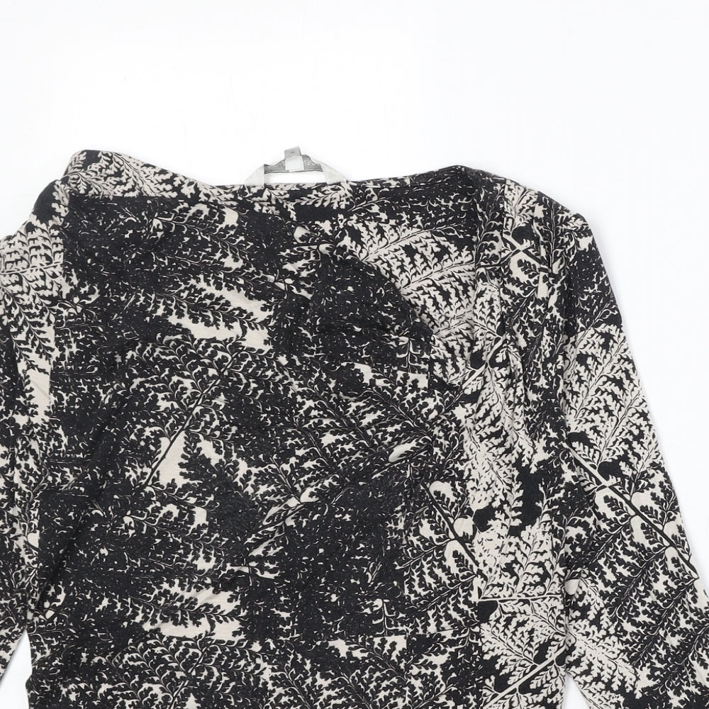 Womens UK Size 8 RJR.John Rocha Black Basic Blouse