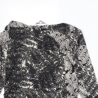 Womens UK Size 8 RJR.John Rocha Black Basic Blouse