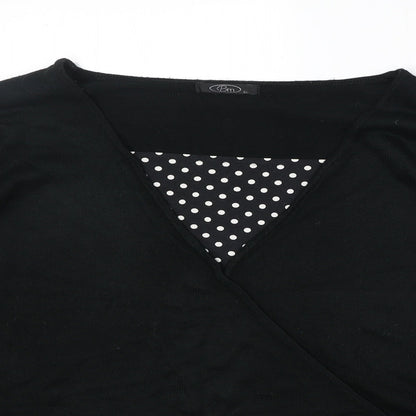 Womens UK Size XL Bonmarché Black Pullover Jumper